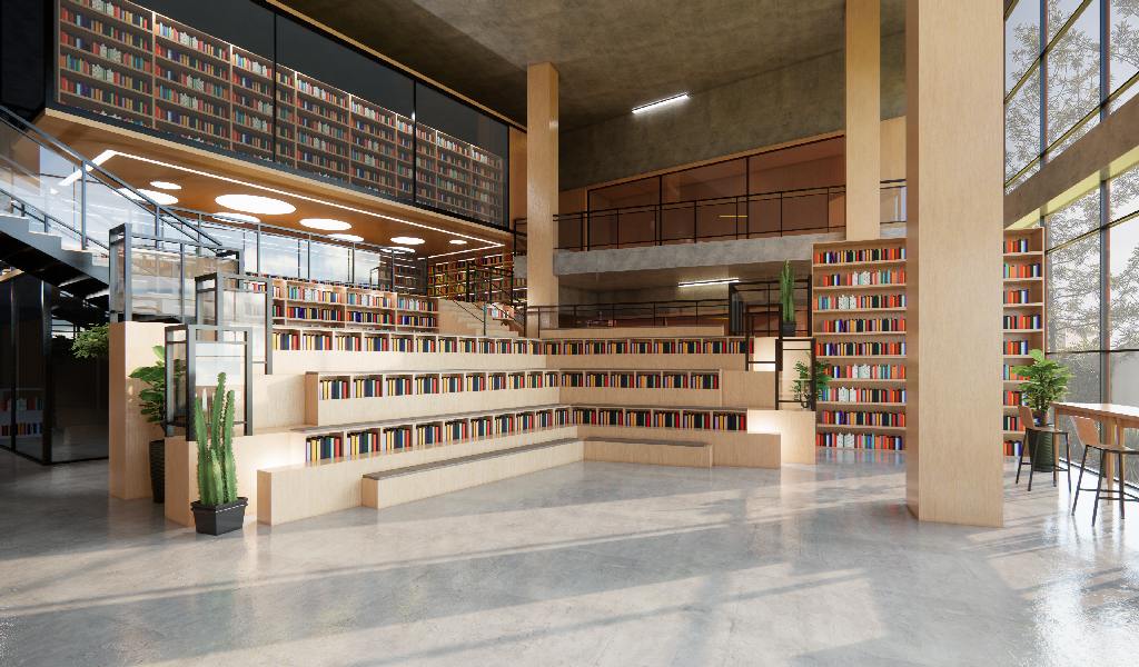 80 MODEL THƯ VIỆN SÁCH